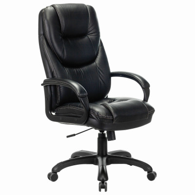 Изображение: Кресло офисное BRABIX PREMIUM "Nord EX-590", черный пластик, экокожа, черное, 532097