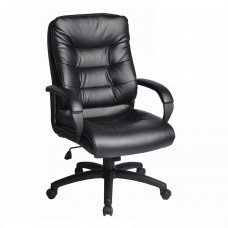 Кресло офисное BRABIX "Supreme EX-503", экокожа, черное, 530873