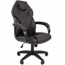 Кресло CHAIRMAN 299 пластик, экокожа, чёрный