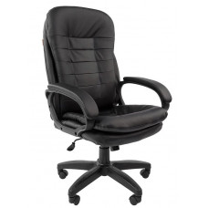 Кресло CHAIRMAN 795LT чёрный пластик, экокожа, чёрный