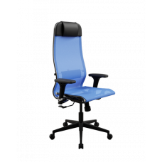 Кресло МЕТТА ErgoLife Set 4/подл.200/осн.Synchro 002 (Васильковый 29D.D.1.3A3)