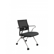 Кресло МЕТТА Sit Air 24/7 M4-281K - Italy+UMF(X1) /Km00/Wh00/K15cL(F53.W01) (Черный)