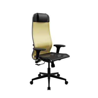 Кресло МЕТТА ErgoLife Set 4/подл.200/осн.Synchro 002 (Золотой ротанг-Черный 558.D.1.3A3) Кресло МЕТТА ErgoLife Set 4/подл.200/осн.Synchro 002 (Золотой ротанг-Черный 558.D.1.3A3)