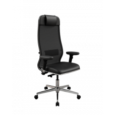 Кресло МЕТТА SynchroSit 10 L1-115D - X2+Extra /Um00/Wm12/D13P(M24.B22.G18.W02) (Черный)