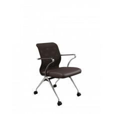 Кресло МЕТТА Sit 8 M4-9K - X2+Extra /Uh00/Wh12/K15cL(F53.W02) (Темно-коричневый)