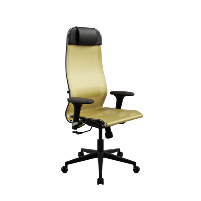 Кресло МЕТТА ErgoLife Set 4/подл.200/осн.Synchro 002 (Золотой ротанг 29B.D.1.3A3)