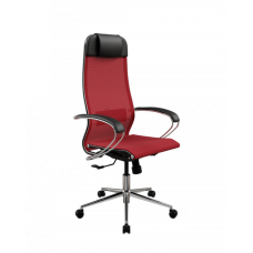 Кресло МЕТТА ErgoLife Set 12/подл.131/осн.Synchro 052 (Красный 239.16.1.403)