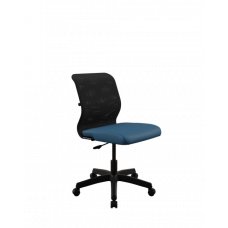 Кресло МЕТТА Sit 8 M4-9 - X2+Bahama /Uh00/Wh12(M01.B02.G15.W01) (Черный-Синий)