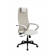Кресло МЕТТА SynchroSit 8 B1-9K - X2+Extra /Uh00/Wh12/K1bL(M20.B11.G19.W02) (Молочный)