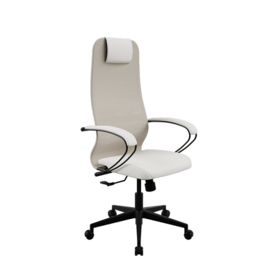 Изображение: Кресло МЕТТА SynchroSit 8 B1-9K - X2+Extra /Uh00/Wh12/K1bL(M20.B11.G19.W02) (Молочный)