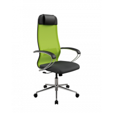 Кресло МЕТТА ErgoLife Set 11/подл.131/осн.Sit 052 (Зеленый-Черный 142.16.1.2A3)