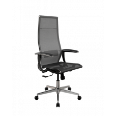 Кресло МЕТТА ErgoLife Set 7/подл.158/осн.Synchro 004 (Серый-Черный 225.4.1.3E3)