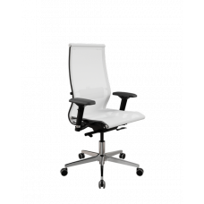 Кресло МЕТТА SynchroSit 10 B2-107D - T /Km00/Nb00/D04P(M24.B22.G18.W03) (Белый)