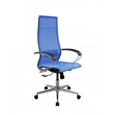 Кресло МЕТТА ErgoLife Set 7/подл.131/осн.Synchro 004 (Васильковый 21C.16.1.3E3)