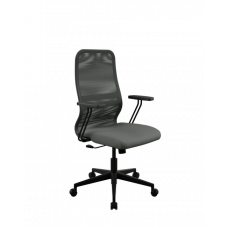 Кресло МЕТТА Sit 8 B2-8T - X1+UMF(X1) /Uh00/Wh00/T21bP-b(M09.B11.G19.W01) (Темно-серый(допЧерный))