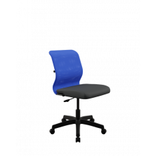 Кресло МЕТТА Sit 8 M4-8 - X2+UMF(X1) /Uh00/Wh00(M01.B02.G15.W01) (Синий-Черный)