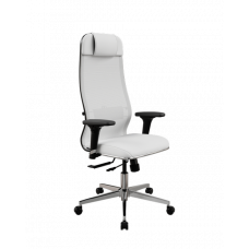 Кресло МЕТТА SynchroSit 10 B1-115D - X2+Extra /Um00/Wm12/D02P(M18.B22.G18.W02) (Белый)