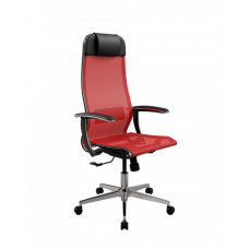 Кресло МЕТТА ErgoLife Set 4/подл.158/осн.Synchro 004 (Красный 29C.4.1.3E3)