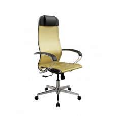 Кресло МЕТТА ErgoLife Set 4/подл.131/осн.Synchro 004 (Золотой ротанг 29B.16.1.3E3)