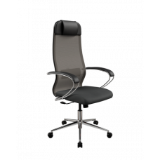 Кресло МЕТТА ErgoLife Set 11/подл.131/осн.Sit 052 (Серый-Черный 187.16.1.2A3)