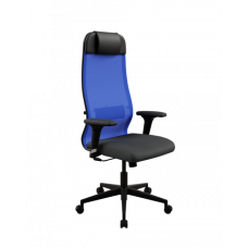 Кресло МЕТТА ErgoLife Set 11/подл.200/осн.Sit 002 (Синий-Черный 13F.D.1.242)