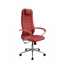 Кресло МЕТТА SynchroSit 10 B1-128K - Bahama /Ub09/Wh12/K1cF(M20.B23.G18.W02) (Красный)