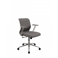 Кресло МЕТТА Sit 8 Mr4-4T - Vivaldi /Uh00/Wh12/T4mV-c(M09.B23.G18.W01) (Темно-серый)