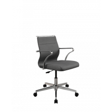 Кресло МЕТТА Sit Well M4-167K - Bahama /Ach46/Wh12/K15cF(M01.B22.G42.W02) (Темно-серый)
