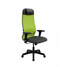 Кресло МЕТТА ErgoLife Set 11/подл.200/осн.Sit 001 (Зеленый-Черный 142.D.1.222)