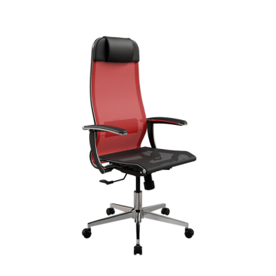 Кресло МЕТТА ErgoLife Set 4/подл.158/осн.Synchro 004 (Красный-Черный 55A.4.1.3E3) Кресло МЕТТА ErgoLife Set 4/подл.158/осн.Synchro 004 (Красный-Черный 55A.4.1.3E3)