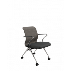 Кресло МЕТТА Sit 8 M4-8K - X2+UMF(X1) /Uh00/Wh00/K15cL(F53.W01) (Серый-Черный)