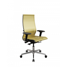 Кресло МЕТТА SynchroSit 10 B2-107D - T /Km00/Nb00/D04P(M24.B22.G18.W03) (Золотой ротанг)