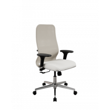 Кресло МЕТТА SynchroSit 8 B2-13D - X2+Extra /Uh00/Wm12/D02P(M20.B22.G18.W02) (Молочный)