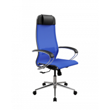 Кресло МЕТТА ErgoLife Set 12/подл.131/осн.Synchro 052 (Синий 238.16.1.403)