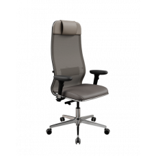 Кресло МЕТТА SynchroSit 10 L1-115D - X2+Extra /Um00/Wm12/D13P(M24.B22.G18.W03) (Серый)