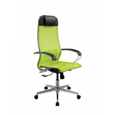 Кресло МЕТТА ErgoLife Set 4/подл.131/осн.Synchro 004 (Лайм 29F.16.1.3E3)