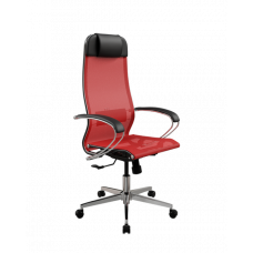 Кресло МЕТТА ErgoLife Set 4/подл.131/осн.Synchro 004 (Красный 29C.16.1.3E3)