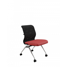 Кресло МЕТТА Sit 8 M4-9 - X2+Bahama /Uh00/Wh12(F53.W01) (Черный-Красный)