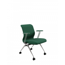 Кресло МЕТТА Sit 8 Mr4-4T - Vivaldi /Uh00/Wh12/T4mV-c(F53.W02) (Зеленый)