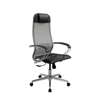 Кресло МЕТТА ErgoLife Set 4/подл.131/осн.Synchro 004 (Серый-Черный 55D.16.1.3E3) Кресло МЕТТА ErgoLife Set 4/подл.131/осн.Synchro 004 (Серый-Черный 55D.16.1.3E3)