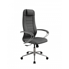Кресло МЕТТА SynchroSit 10 B1-128K - Bahama /Ub09/Wh12/K1cF(M20.B23.G18.W02) (Темно-серый)