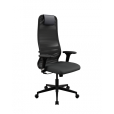 Кресло МЕТТА Sit 8 B1-8D - X1+UMF(X1) /Uh00/Wh00/D02P(M09.B11.G19.W02) (Черный)
