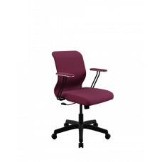 Кресло МЕТТА Sit 8 Mr4-4T - Vivaldi /Uh00/Wh12/T4mV-b(M09.B02.G15.W01) (Сливовый)