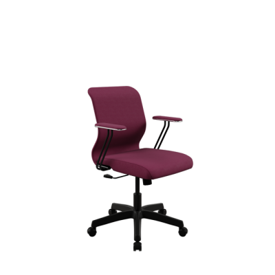 Изображение: Кресло МЕТТА Sit 8 Mr4-4T - Vivaldi /Uh00/Wh12/T4mV-b(M09.B02.G15.W01) (Сливовый)