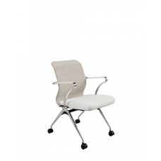 Кресло МЕТТА Sit 8 M4-9K - X2+Extra /Uh00/Wh12/K15cL(F53.W01) (Молочный)