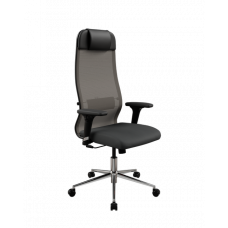 Кресло МЕТТА ErgoLife Set 11/подл.200/осн.Sit 052 (Серый-Черный 187.D.1.2A3)
