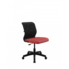 Кресло МЕТТА Sit 8 M4-9 - X2+Bahama /Uh00/Wh12(M01.B02.G15.W01) (Черный-Красный)