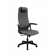 Кресло МЕТТА Sit 8 B1-10U - UMF(X1) /Uh02/Wh00/U0mL-b(M09.B02.G15.W01) (Темно-серый(допЧерный))