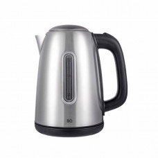 Чайник BQ (БИ-КЬЮ) KT1822SW, 1,7 л, 2200 Вт, закрытый нагревательный элемент, нержавеющая сталь, 86185628