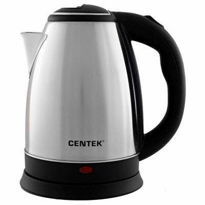 Изображение: Чайник CENTEK CT-1068, 2 л, 2000 Вт, закрытый нагревательный элемент, сталь